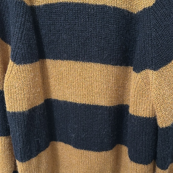 Striped Black and Brown Sweater - Picture 2 of 5